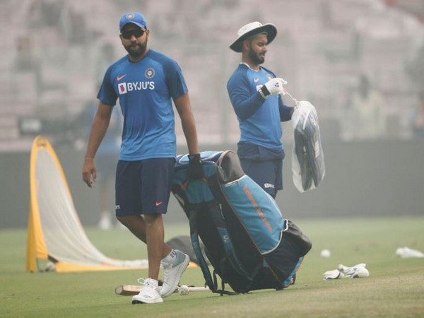 India batsman Rohit Sharma (left) and Rishabh Pant (right) (Photo/ BCCI Twitter) 