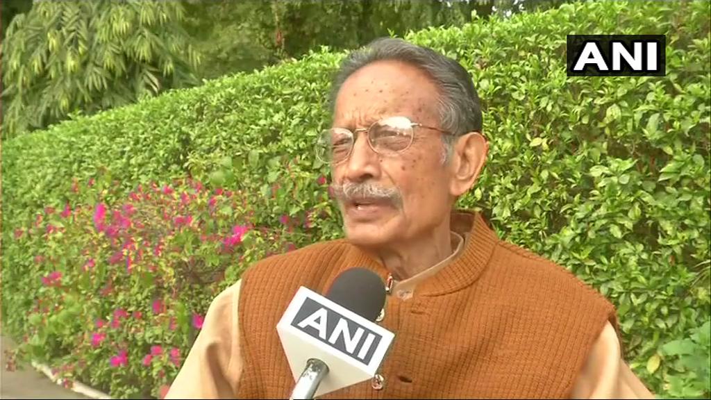 Former Uttarakhand chief minister Major General (retd) BC Khanduri speaking to ANI on Saturday