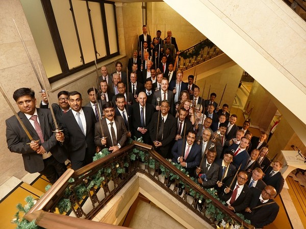 Winners proudly display their prestigious Sword of Honour safety awards