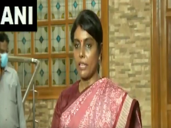 Tamil Nadu Health Secretary Beela Rajesh addressing a press conference in Chennai on Monday. Photo/ANI