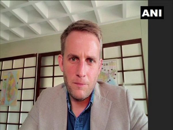 Charge d'affaires of Belgium Embassy Arnaud Lion talking to ANI on Friday.