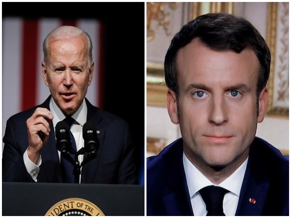 US President Joe Biden and French President Emmanual Macron