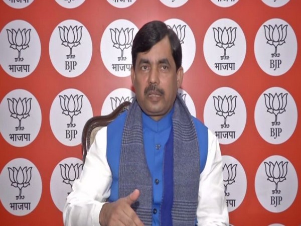 Shahnawaz Hussain, national spokesperson of BJP speaking to ANI on Monday. (Photo/ANI)