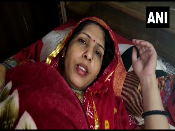 MP Ranjeeta Koli speaking to ANI after the firing incident on Tuesday. [Photo/ANI]