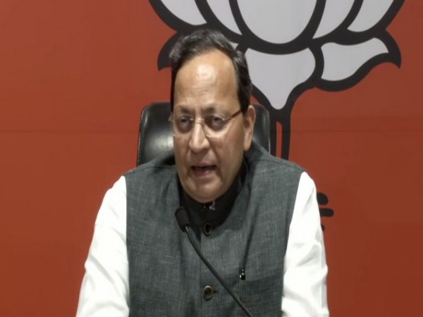 BJP general secretary Arun Singh at a press conference in New Delhi on Thursday. Photo/ANI