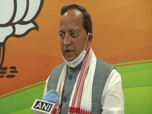 BJP National General Secretary Arun Singh speaking to ANI on Friday (Photo/ANI)