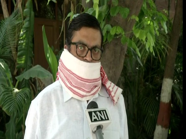 Gopal Krishna Agarwal speaking to ANI in New Delhi on Thursday.