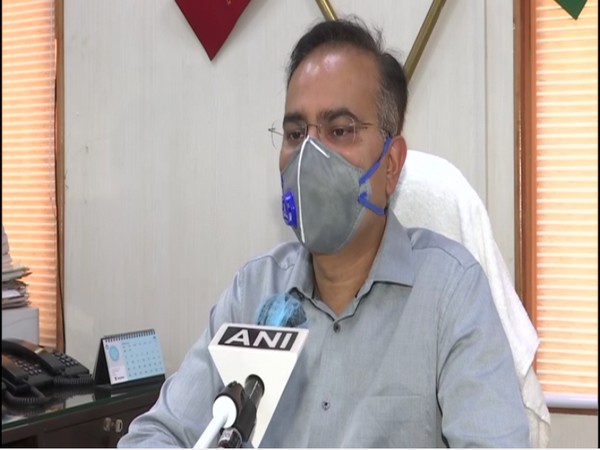 Brij Mohan Mishra speaking to ANI in New Delhi on Thursday.