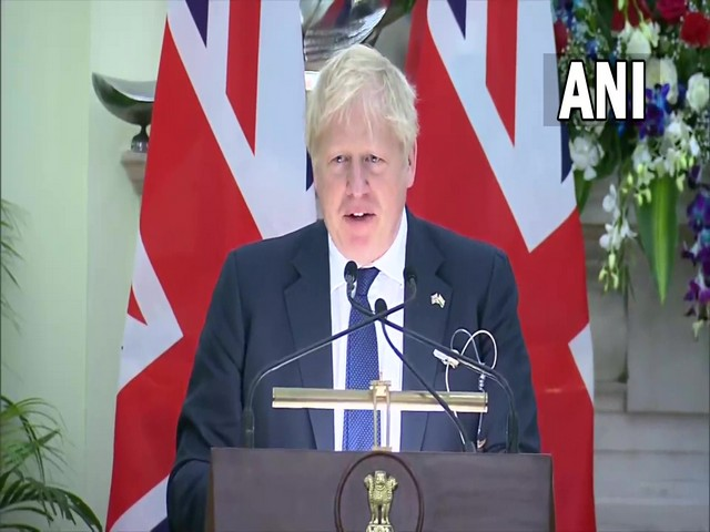 UK Prime Minister Boris Johnson