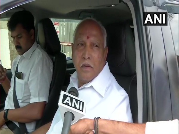 Karnataka BJP President BS Yeddyurappa speaking to ANI in Bengaluru, Karnataka on Sunday.