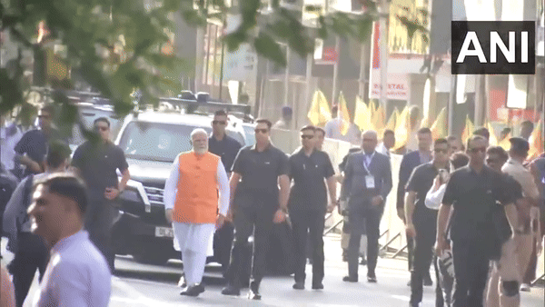 PM Modi arrives in Ahmedabad to cast his vote for third phase (Photo/ANI)
