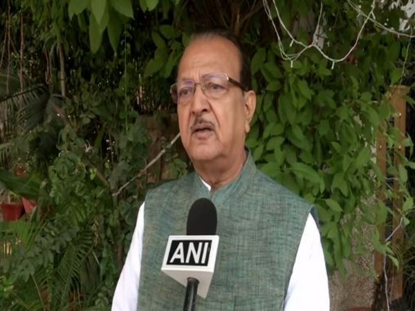 BSP leader Sudhindra Bhadoria on Sunday in New Dehi. Photo/ANI