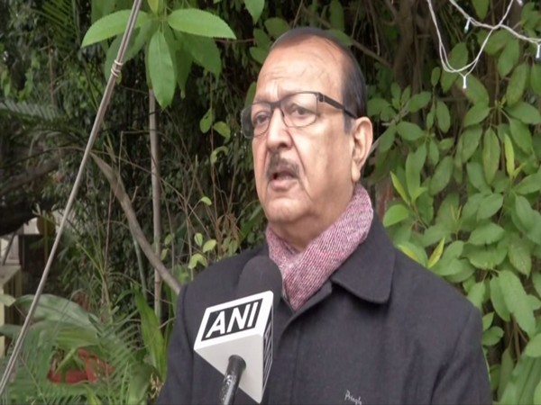 BSP national spokesperson Sudhindra Bhadoria talking to ANI in New Delhi on Sunday. Photo/ANI