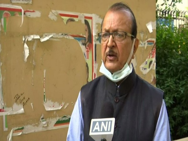 BSP national spokesperson Sudhindra Bhadoria speaking to ANI in New Delhi on Monday. (Photo/ANI)