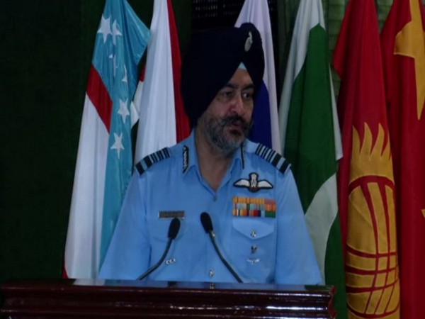 Air Force Chief BS Dhanoa speaking at the Military Medicine Conference on Thursday. Photo/ANI