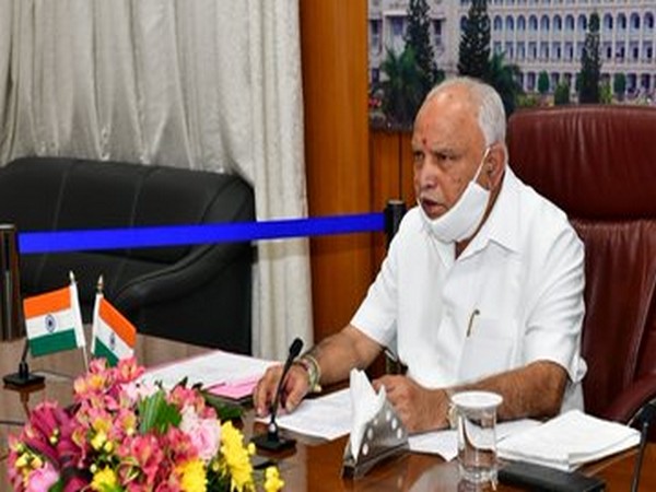 Karnataka CM inaugurates Nadabaha Dasara cultural events (Photo credits: BS Yediyurappa official Twitter account)