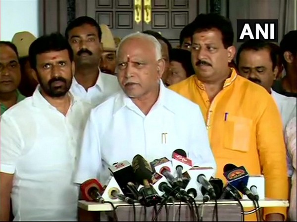 Karnataka BJP unit president BS Yeddyurappa. (File photo/ANI)
