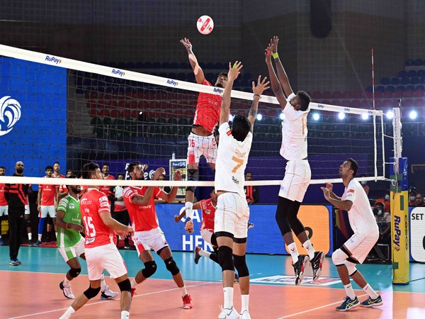 Calicut Heroes in action in PVL 2022 (Image: PVL)