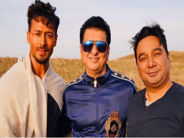 Actor Tiger Shroff, director Ahmed Khan, and producer Sajid Nadiadwala (Image Source: Instagram)