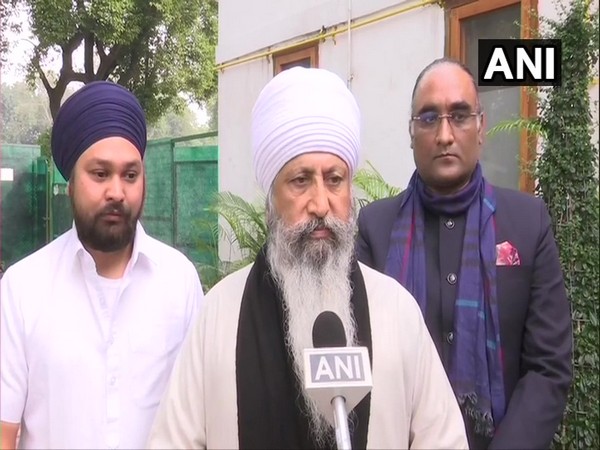 Baba Lakkha Singh speaking to ANI in New Delhi on Thursday.