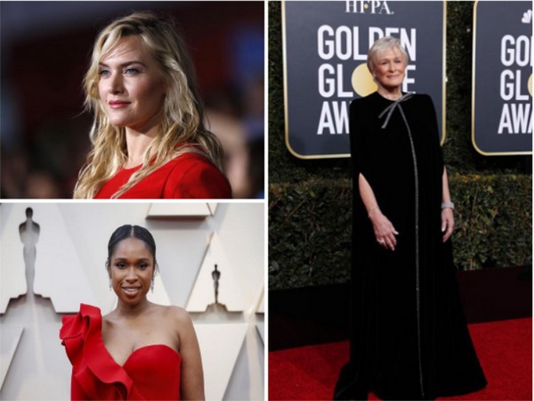 Actors Kate Winslet, Jennifer Hudson and Glenn Close