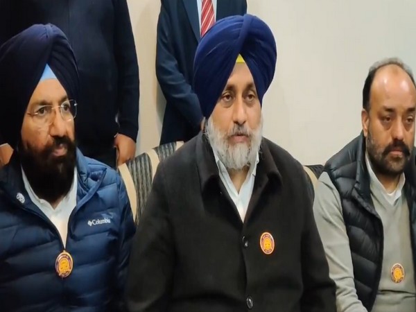 Shiromani Akali Dal President Sukhbir Singh Badal (Photo ANI)