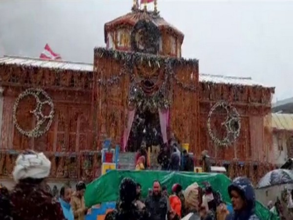 Badrinath shrine in Chamoli district (Photo/ANI)