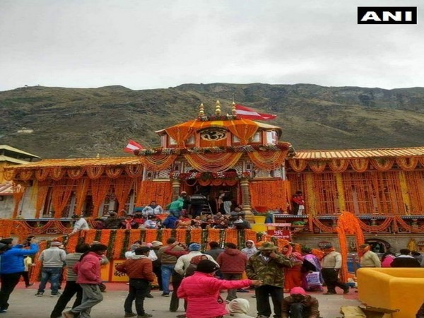 The portals of the Badrinath temple have been closed due to the winter season.