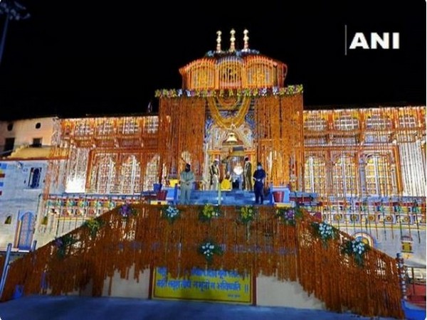Badrinath temple (File photo: ANI)