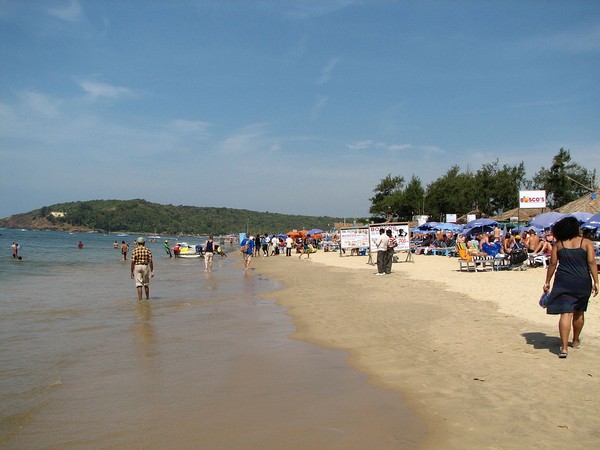 Goa's Baga beach