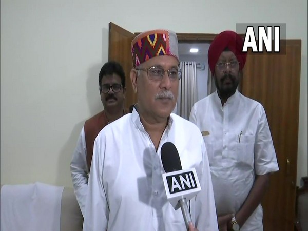 Chhattisgarh CM Bhupesh Baghel (Photo/ANI)