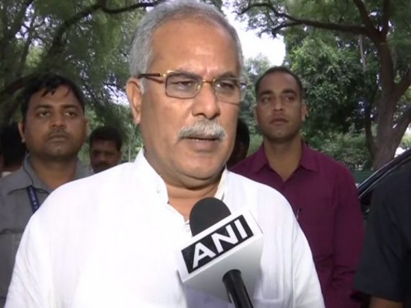 Chhattisgarh Chief Minister Bhupesh Baghel speaking to ANI in New Delhi on Wednesday. (Photo/ANI)