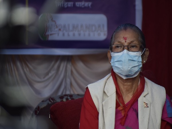 Chief Minister of Bagmati Province, Ashta Laxmi Shakya. 