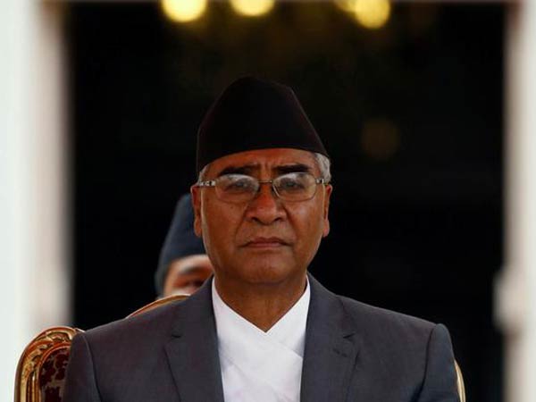 Nepal Former Prime Minister Sher Bahadur Deuba