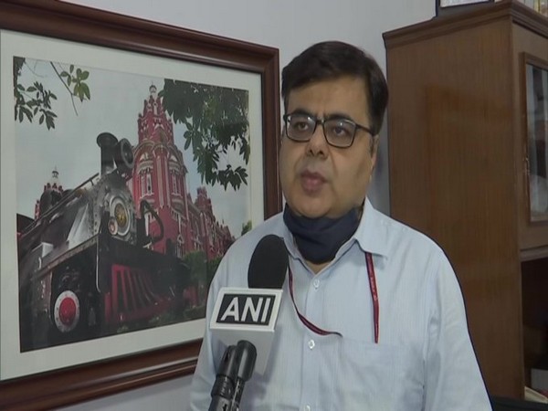 Railway Board Director of Information and Publicity, RD Bajpai. (Photo/ANI)