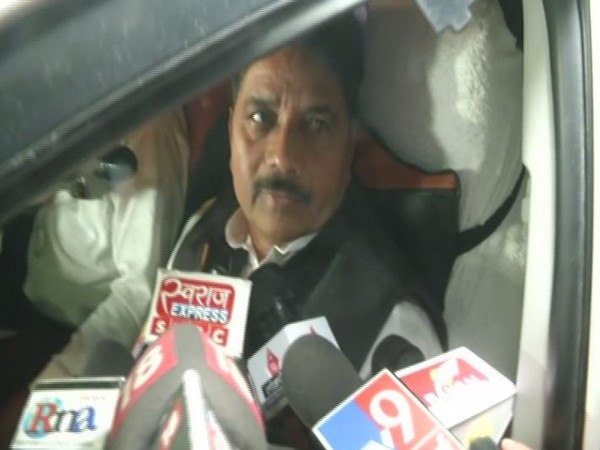 Madhya Pradesh Home Minister Bala Bachchan speaking to reporters on Sunday. Photo/ANI