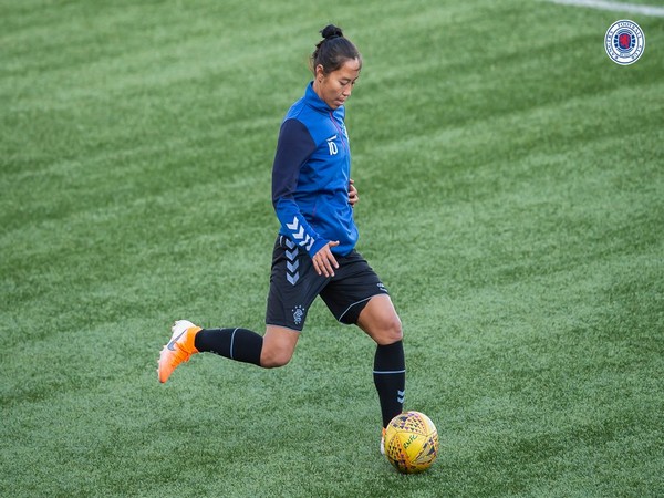 Indian striker Bala Devi (Photo/ Bala Devi Twitter)