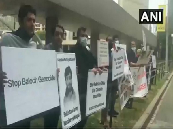 Baloch, Sindhis, Pashtuns staged a protest against Pakistan in Toronto on International Day of Victims of Forced Disappearances yesterday.
