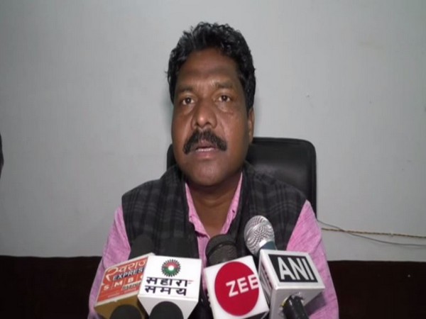Sub-Divisional Magistrate (SDM) Wadraf Nagar Baleswar Ram speaking to reporters on Thursday. Photo/ANI