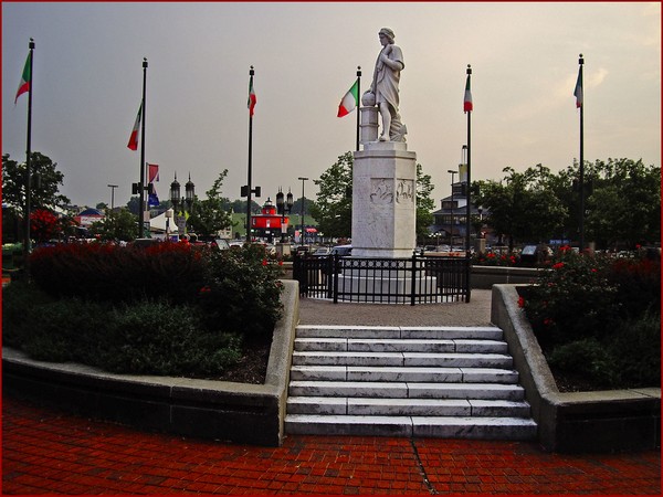 Christopher Columbus statue in Baltimore (File photo)