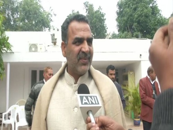 Sanjeev Balyan speaking to ANI in New Delhi on Monday. Photo/ANI