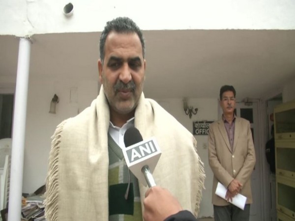 Union Minister Sanjeev Balyan speaking to ANI in New Delhi on Monday. Photo/ANI