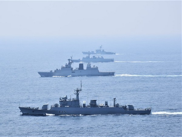 Indian and Bangladesh Navies conducted second edition of bilateral exercise in the Bay of Bengal. Photo/ANI