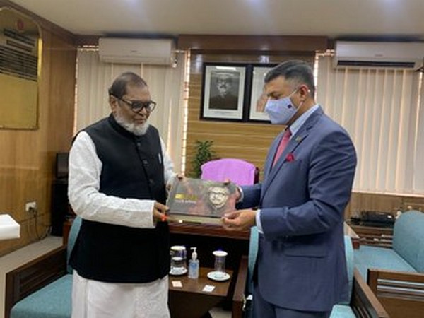 Indian High Commissioner to Bangladesh Vikram Doraiswami on Thursday called on Bangladesh Minister of Liberation War Affairs AKM Mozammel Haque.