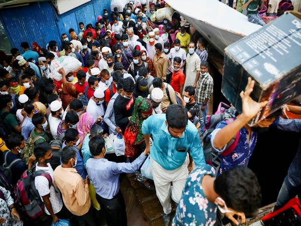 A passenger ferry sunk in Bangladesh (Photo/Credit: Reuters Image)