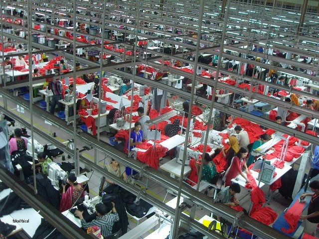 Trade flows and associated employment in external-oriented industries like garment manufacturing have improved.