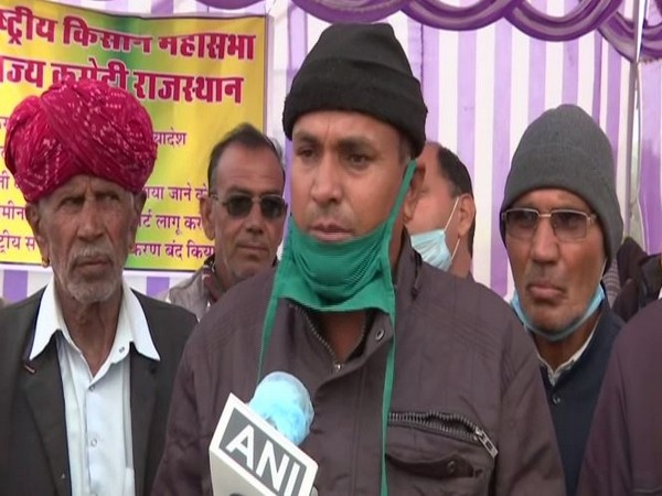 Convener of Rashtriya Kisan Mahasabha Banwari Lal speaking to ANI.