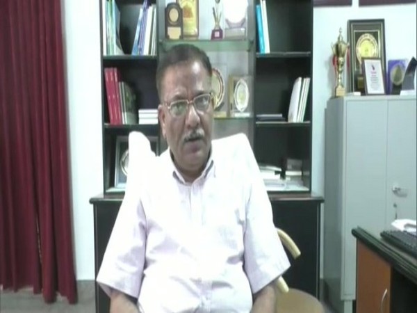 Director, Indian Veterinary Research Institute, Dr RK Singh, speaking to ANI in Bareilly on Friday. Photo/ANI