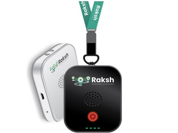 Base variant of Raksh Social Distancing device