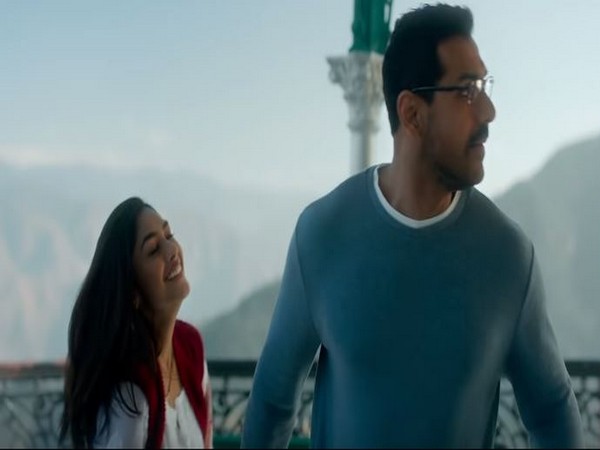 A screen grab from the song